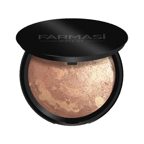 FARMASI MAKE UP GLUTEN FREE 16 TERRACOTTA HIGHLIGHTING POWDER 10G