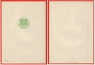 Hungary 2 large congratulatory decorative telegram forms LX 4 & LX 8 w/artwork — photo 2