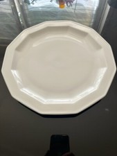 Rosenthal Studioline Polygon Speiseteller, weiß, 28 cm, gebraucht