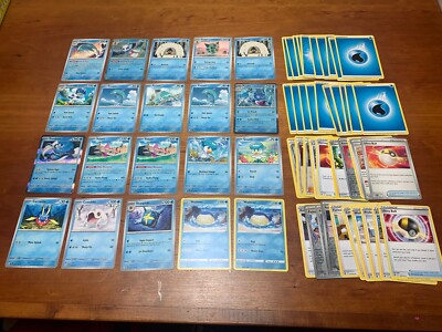 Pokemon Custom Starter Deck - Water Type - 60 Cards Rotation Legal | eBay Pokemon Custom Starter Deck - Water Type - 60 Cards Rotation Legal | eBay