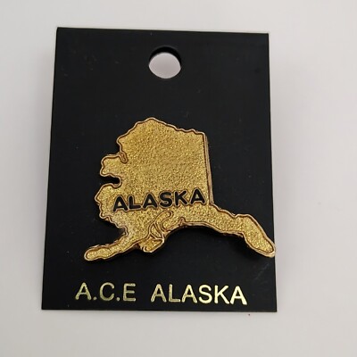 Alaska Lapel Pin Tie Pin Hat Pin ACE Alaska