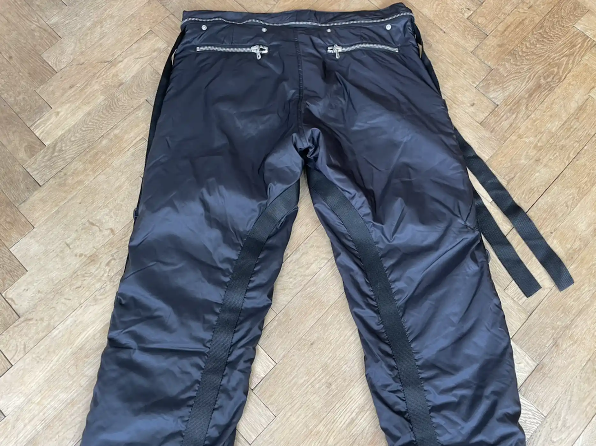 Dolce & Gabbana 2003 Nylon Parachute Bondage Set Jacket Dolce & Gabbana 2003 Nylon Parachute Bondage Set Jacket