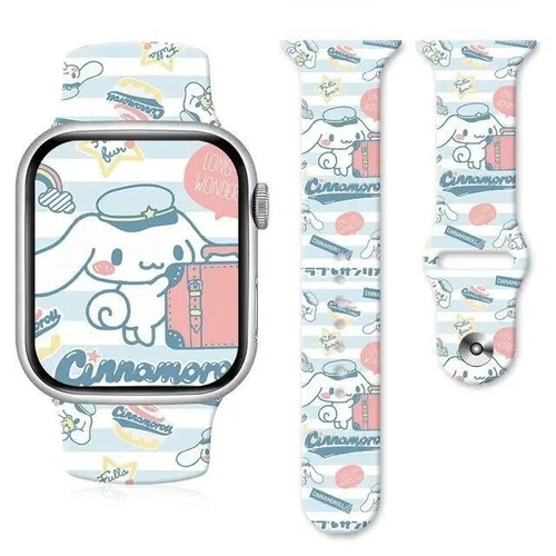 Anime Sannrio My Melody Cinnamoroll Kuromi Uhrenarmband für Apple Watch 8765 Stra - Bild 52 von 58