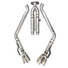 C4 1984-85 CORVETTE CHAMBERED EXHAUST W/C6 TIPS! LISTEN NOW!!