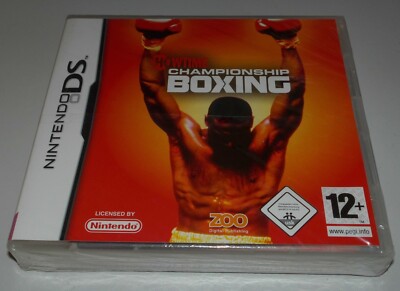 NINTENDO DS SHOWTIME CHAMPIONSHIP BOXING NEU OVP SPIELBAR AUCH AUF 2DS 3DS. #