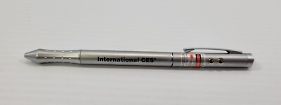 *B5) E-Tech CES International Multi Function Promotional Pen Flashlight Pointer