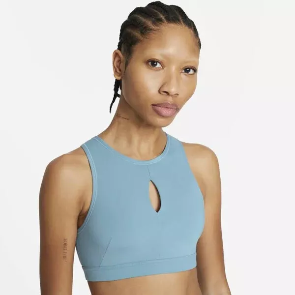 Nike Dri Fit Teal Racerback Sports Bra Medium