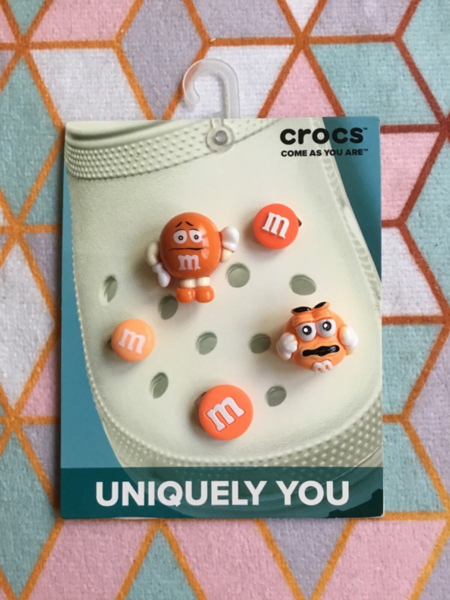 Handmade shoe charms 5 - 10 pack m&m chocolate m&m display picture 3