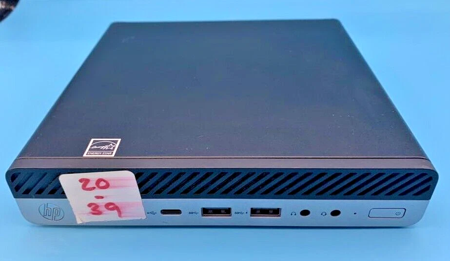 HP EliteDesk 705 G4 Mini - AMD PRO A10-9700E - 8GB RAM - 240GB SSD - WIN 10 PRO - Image 4 of 4