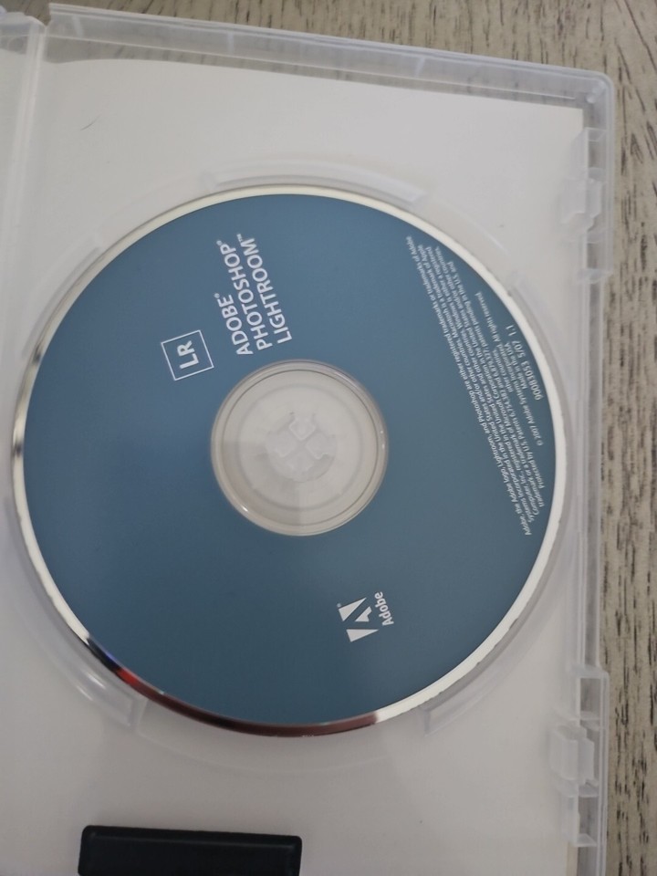 Adobe Lightroom 1 (DVD, 2007, 1Disc) Retail Version Windows Mac w Key eBay