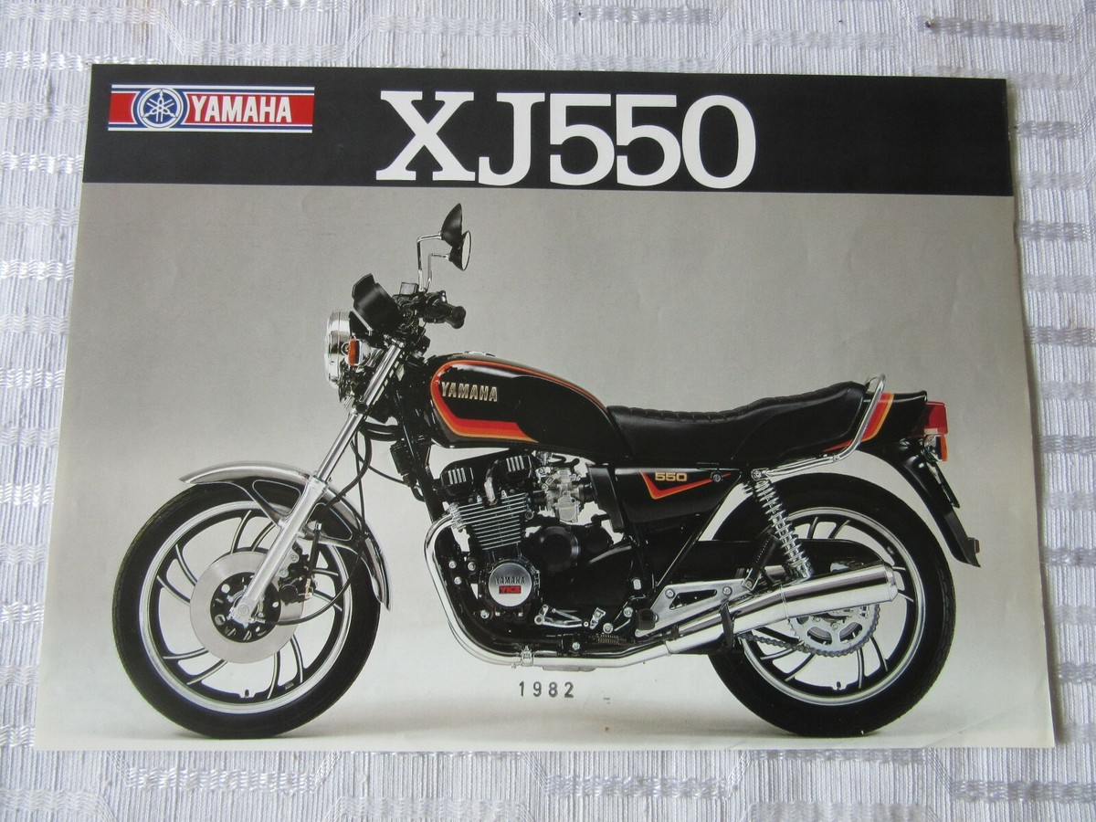 Yamaha XJ550 1982 Sell Brochure | eBay