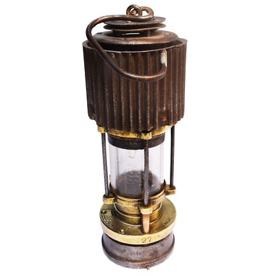 Bergmannslampe, Patterson Typ HCP ''High Candle Power'' Lampe, 30er Jahre