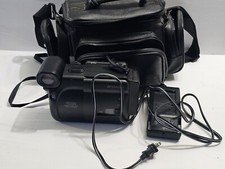 Vintage Sansui CCV-0125 Portable VHS-C Camcorder Video Camera For Parts Repair