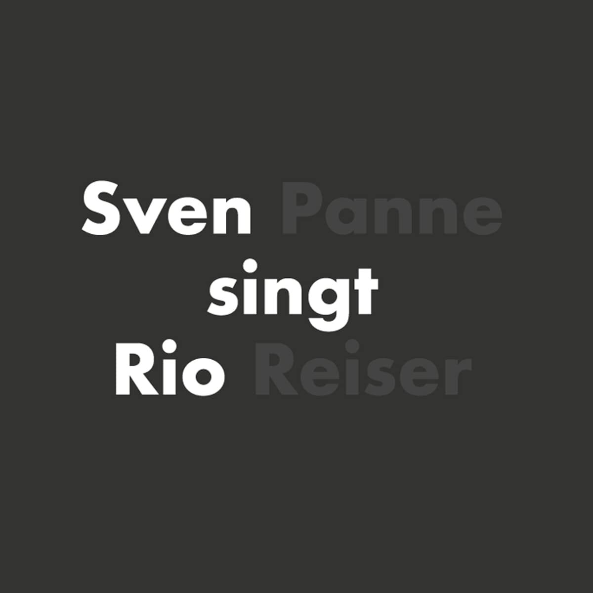 Sven Panne Sven Singt Rio