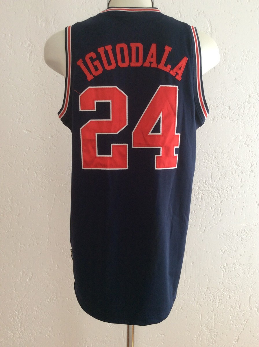 Arizona Wildcats Basketball Jersey #24 Andre Iguodala Mens Size M
