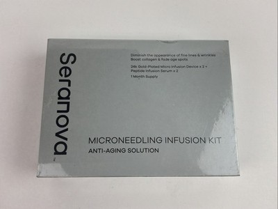 SERANOVA Microneedling Infusion Kit 1 Month Supply Anti Aging Solution 05/2028
