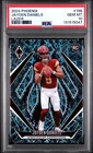 2024 PANINI PHOENIX LAZER #198 JAYDEN DANIELS ROOKIE RC PSA 10
