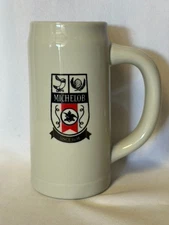 Michelob Crest Label Stein Ceramarte Brazil 6 3/8" Vintage