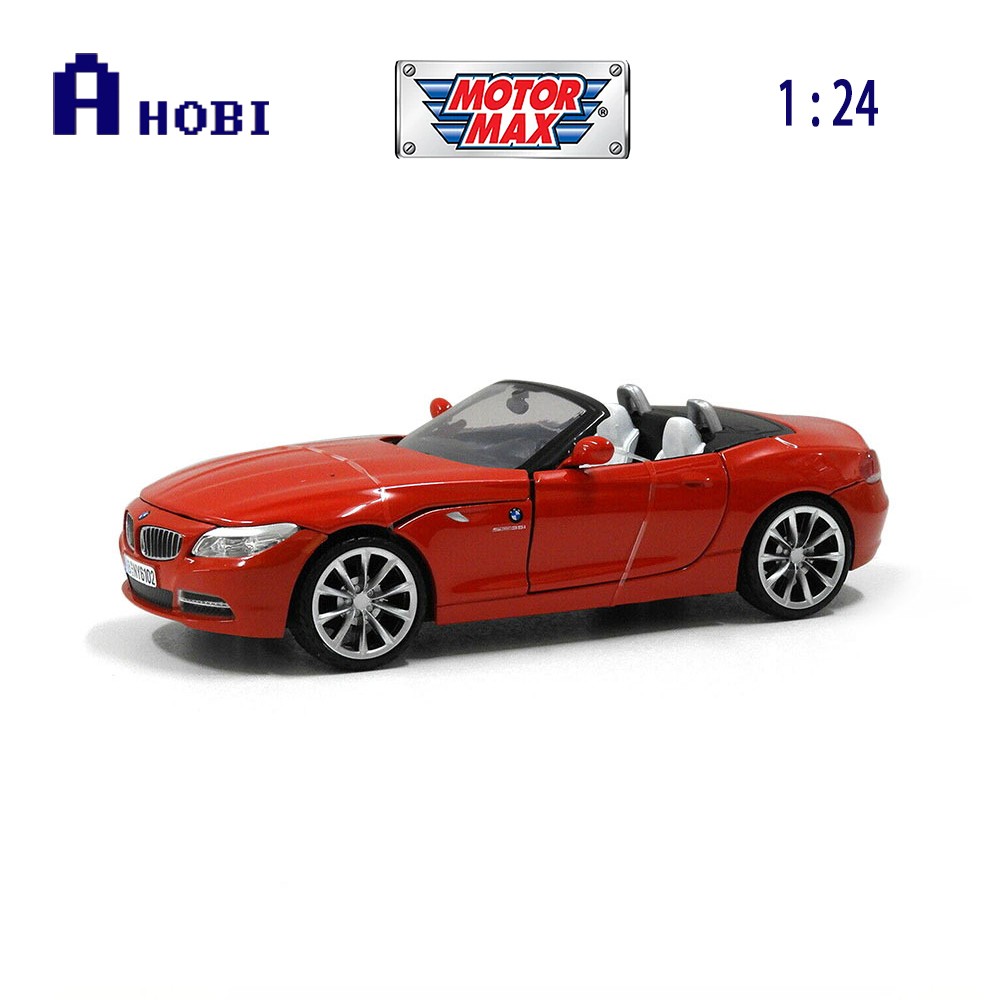 MotorMax 1:24 Scale BMW Z4 Roadster 2010 Red Diecast Collection | eBay