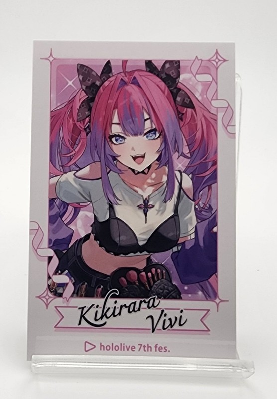 Kikiara Vivi hololive 7th fes. Ridin' on Dreams Cheki-Style Card Stage 3
