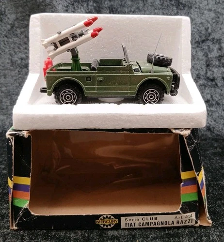 Mercury Fiat Campagnola Razzi Art 214 Vintage Military Vehicle Model U1S4