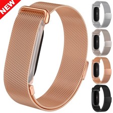 For Google Fitbit Air 2026 Adjustable Stainless Steel Metal Band Wristband Strap
