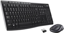 Logitech MK270 Full Size Wireless Keyboard and Mouse Combo