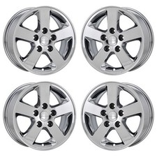 16" Dodge Grand Caravan PVD Bright Chrome Wheels-C Rims Factory OEM 2334 Exch...