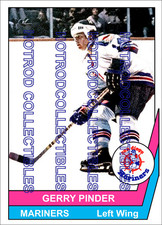 1977-78 OPC O Pee Chee Custom Gerry Pinder San Diego Mariners WHA #466