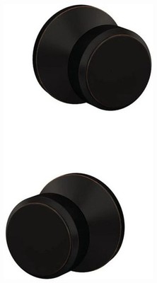 Schlage FC172 BWE 622 KIN Custom Bowery Non-Turning Two-Sided Dummy Matte Black