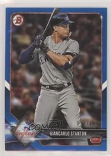 2018 Bowman Blue 122/150 Giancarlo Stanton #67 08jk