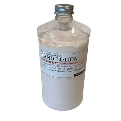 Williams-Sonoma Pink Grapefruit Hand Lotion 16 fl oz NEW Old Stock Vintage Rare