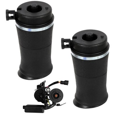 Rear Air Suspension Spring+Compressor 4WD For Ford Expedition Lincoln Navigator