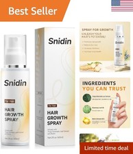 Luxurious Hair Growth Spray with Rosemary Oil & Biotin - 60ml Non-Greasy Formula