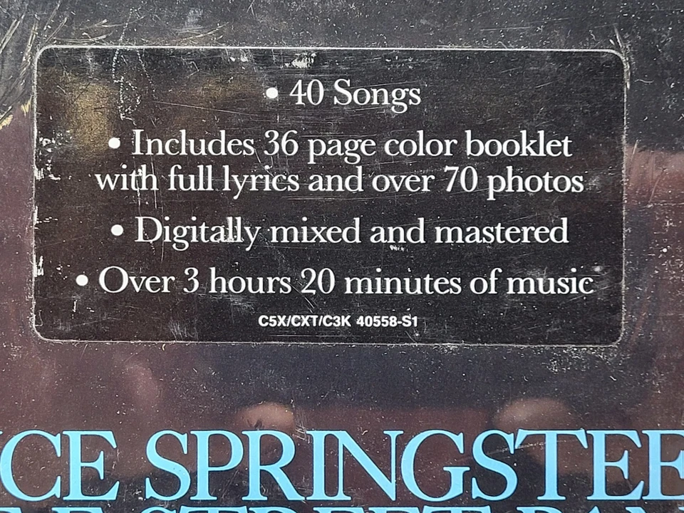 SEALED 3 Cassette Box Set Bruce Springsteen E Street Band Live 1975-85, #40558T - Image 2 of 4