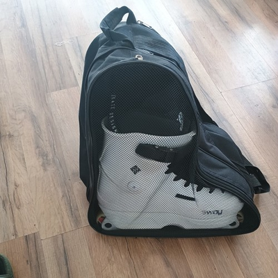 #ad #ad USD SWAY White Aggressive Inline Skates Size 10 10.5 Great Condition $175.00
