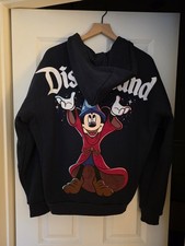 Disneyland Hoodie/Jacket - Navy Blue: Sorceror Mickey/Fantasia: (New, XS - 3XL)
