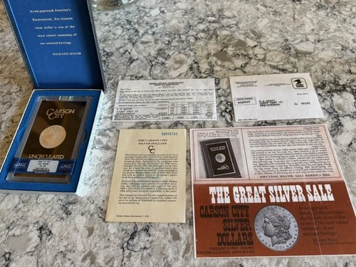 1884-CC Morgan ORIGINAL GSA HOARD 1972  Dollar MS66