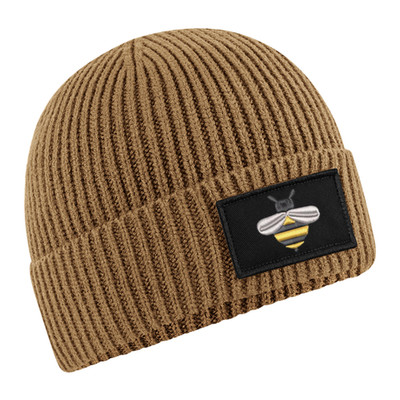 Bee Beanie Mütze - besticktes Design einer schlichten Bienenmütze Beanie