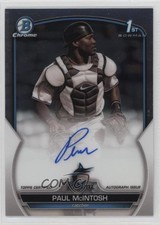 2023 Bowman Chrome Prospect Auto Paul McIntosh #CPA-PM Auto 6ns
