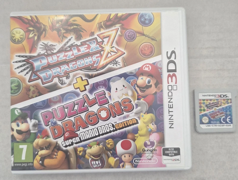 Nintendo 3ds Puzzle & Dragons Super Mario BROS Edition Z For 3ds Console - Image 1 of 1