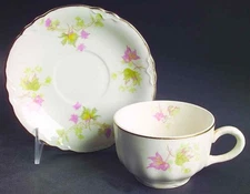 Homer Laughlin  Maple Leaf Cup & Saucer 224116