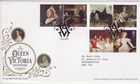 GB Stamps First Day Cover Queen Victoria, royalty, painting, monarch SHS 2019
