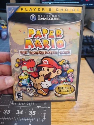 Paper Mario: The Thousand-Year Door (Nintendo, 2004) No Manual- Tested