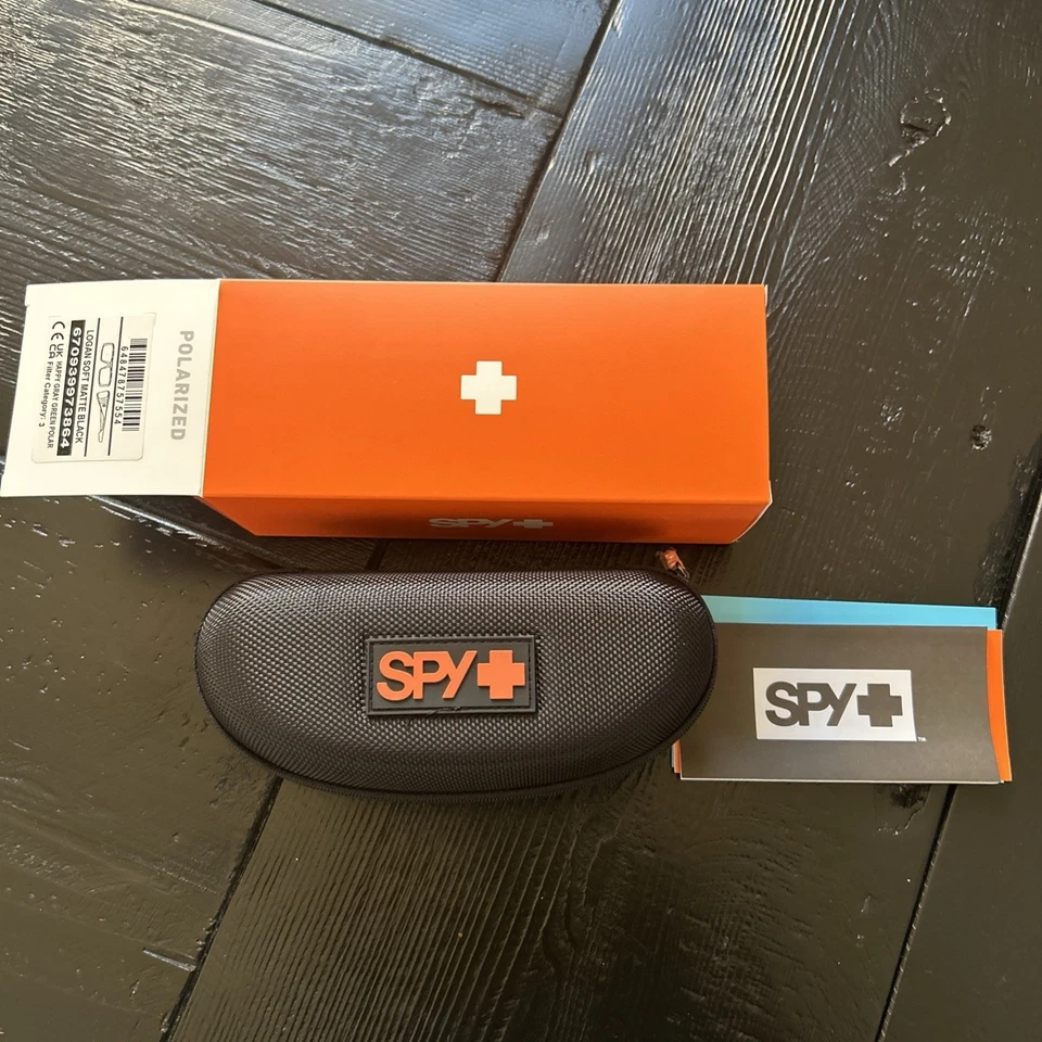 Gafas de sol Spy Optics Logan negras suaves mate para hombre Foto 4 de 4