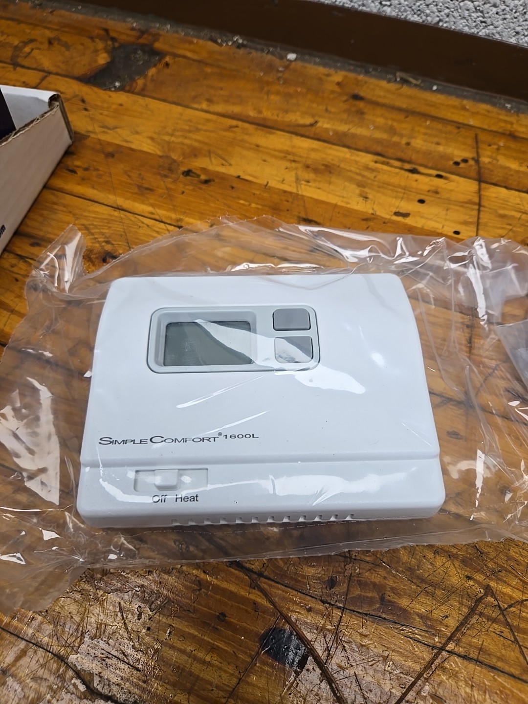 Lot Of 6  ICM Controls SC1600L  Non-Programmable Heat Only Thermostat wit...