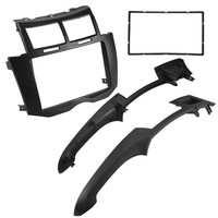 Car Radio Fascia Trim Kit, 2 Din Dash Panel Dvd-Rahmen Install Kit FüR Yar9321