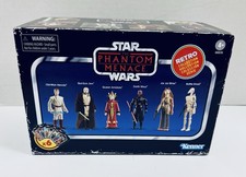 Star Wars the Phantom Menace Retro Collection Kenner  6-Pack  New in Sealed Box