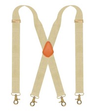 Snap Hook Suspenders for Men for Belt Retro Suspenders Adjustable Top