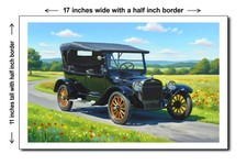 1918 Chevrolet - 11x17 Poster Art Print